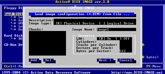 Disk Image for DOS