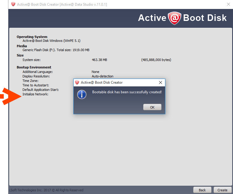 Active@ Boot Disk and killdisk software