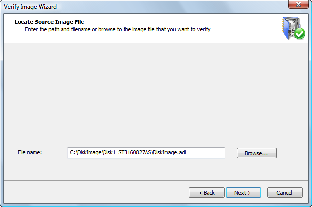 Disk Image: Locate Source Image File